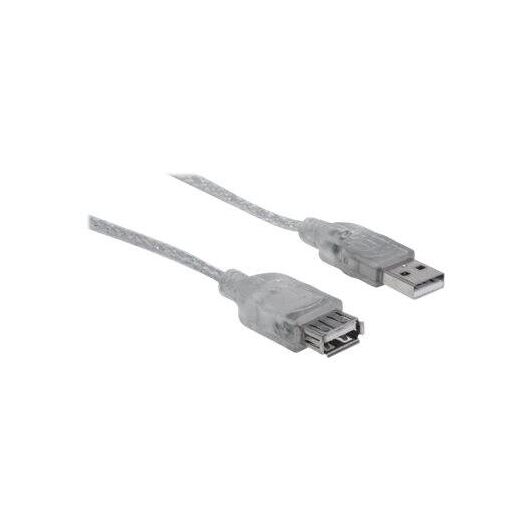 Manhattan USB-A to USB-A Extension Cable, 4.5m, Male to  | 340502