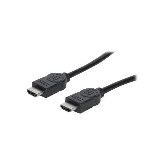 Manhattan HDMI Cable, 4K@30Hz (High Speed), 1m, Male to  | 308816