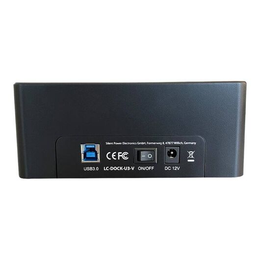 LC Power LC-DOCK-U3-V - HDD docking station with power indicator,