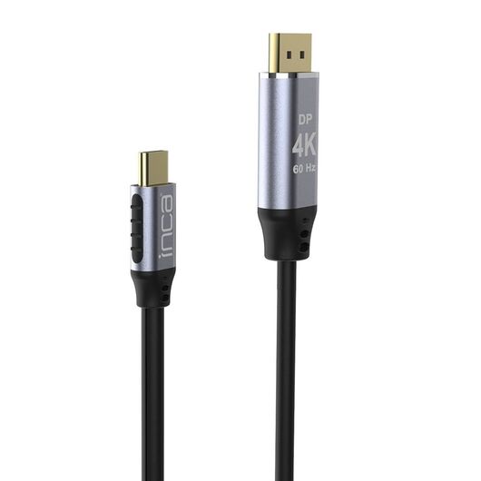 INCA USB Kabel ITCD-20 TYPE-C ZUM Displayport 4K 2 Mz, 2m