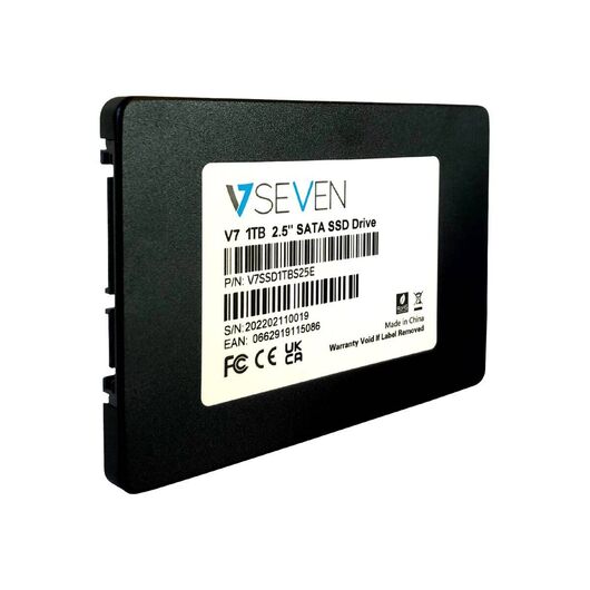 V7 - SSD - 1 TB - bulk pack - internal - 2.5" - SA | V7SSD1TBS25E