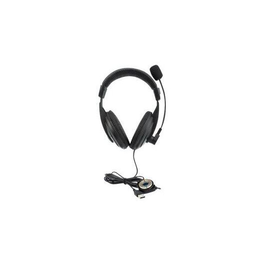 Manhattan Stereo Over-Ear Headset (USB), Microphone Boom | 179881