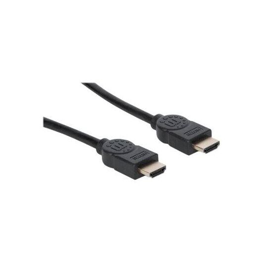 Manhattan HDMI Cable with Ethernet, 4K@60Hz (Premium Hig | 355346