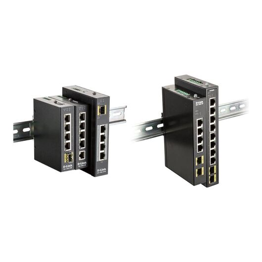 D-Link DIS 100G-6S - Switch - unmanaged - 4 x 10/10 | DIS-100G-6S