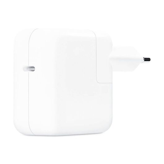 Apple - Power adapter - 30 Watt (24 pin USB-C) | MW2G3ZM/A