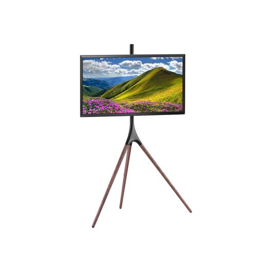 TECHly - Stand - tripod - for flat panel - dark wal | ICA-TR18SAM