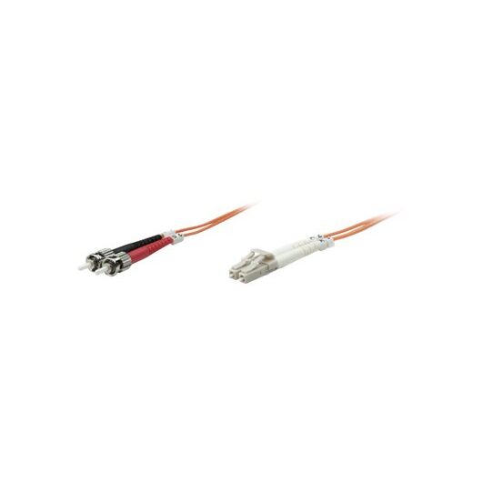Intellinet Fiber Optic Patch Cable, OM2, LC/ST, 3m, Oran | 470421
